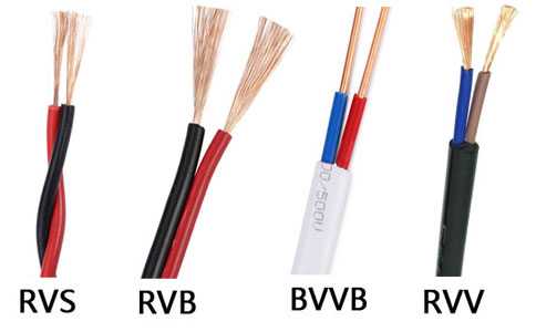 RVS與RVB、BVVB、<a href='http://www.bjshj.com/rvvdianxian/' target='_blank'><u>RVV電線</u></a>